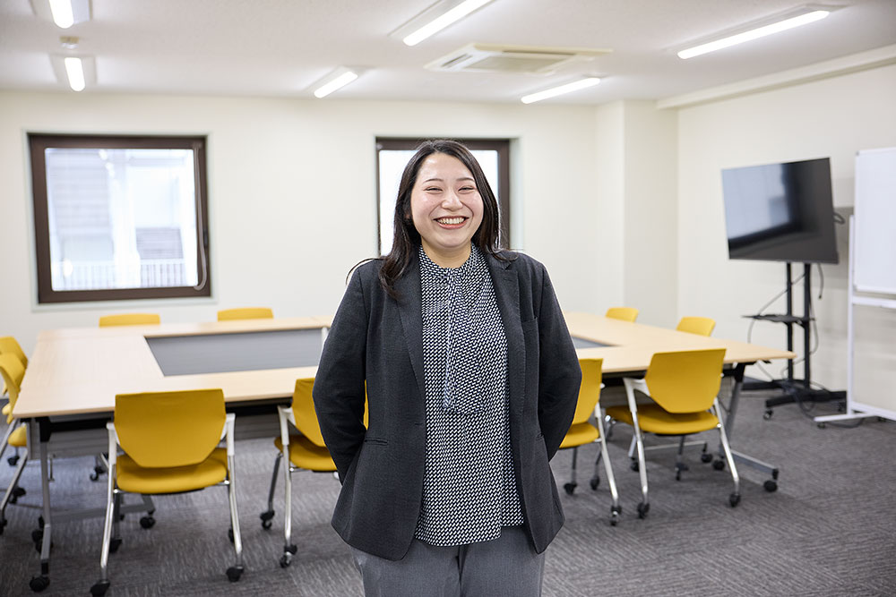 A scene from an employee interview